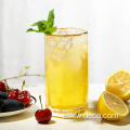 Highball Glass con borde de oro